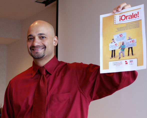 El director ejecutivo de GALEO, Jerry González