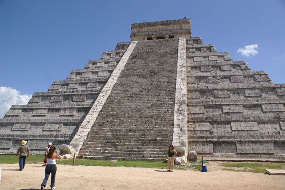 Pirámide de Che chen Itzá en México